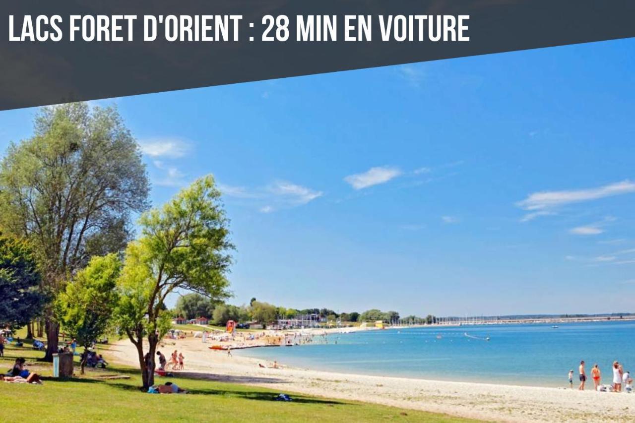 Quartier Des Theatres Centre, Wifi Et Parking - Zen Appart 特鲁瓦 外观 照片